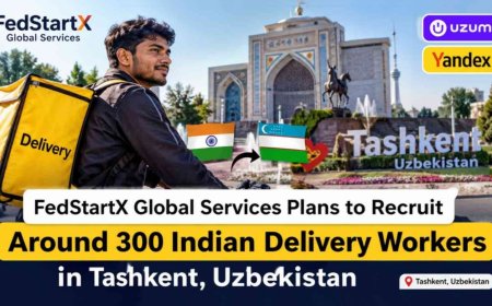 FedStartX Global Services Plans to Recruit Around 300 Indian Delivery Workers in Tashkent