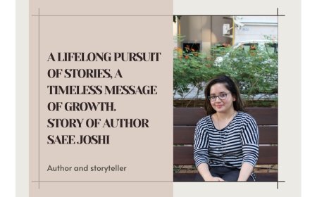 Childhood Introspection Meets Professional Communication — Story Of Author Saee Joshi