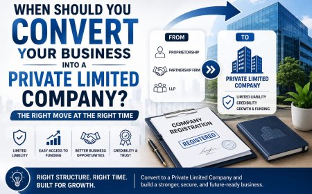 When Should You Convert Your Business into a Private Limited Company?