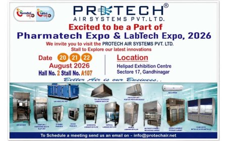 Protech Air Systems exhibiting at PharmaTech Expo and LabTech Expo 2026 in Gandhinagar