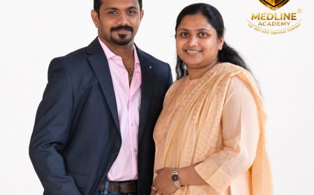 Best NCLEX-RN Coaching Centre in Kerala and India: Ainstin S Dennis and Tincy Mathew Lead Medline Academy's Online and Malayalam NCLEX-RN Training