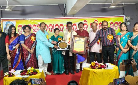 Dr. Satya Prakash Sethy Receives The Prestigious ‘Hrudananda Ray Samman –2026’