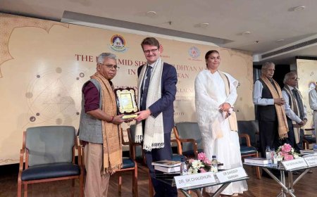 Dr. Sailen Kumar Chaudhuri's Book on Indian Wool Released at IIC Before a Packed Hall