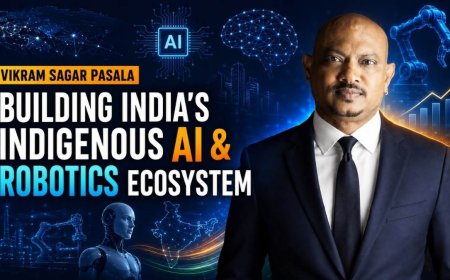 Vikram Sagar Pasala: Building India’s Indigenous AI and Robotics Ecosystem