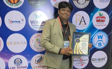 WSIL Director Sridhar Gogula Honoured at the Telangana and Andhra Achievers Awards 2026