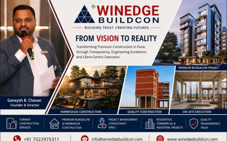 From Vision to Reality: How Winedge Buildcon is Transforming Premium Construction in Pune