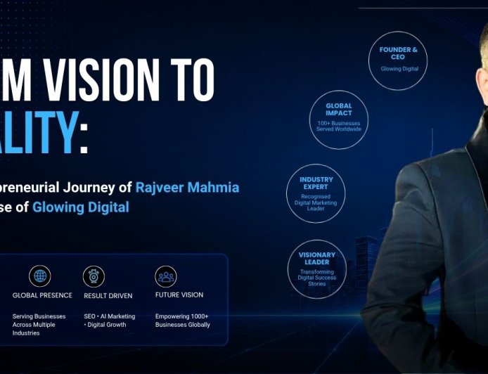 From Vision to Reality: The Entrepreneurial Journey of Rajveer Mahmia and the Rise of Glowing Digital