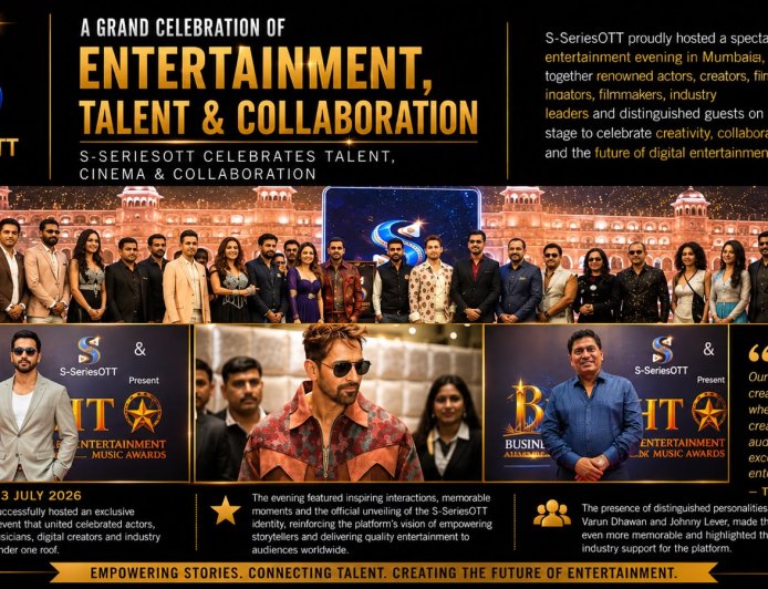 Varun Dhawan, Johnny Lever Unite as S-SeriesOTT Makes High-Impact Debut with Star-Powered Mumbai Showcase