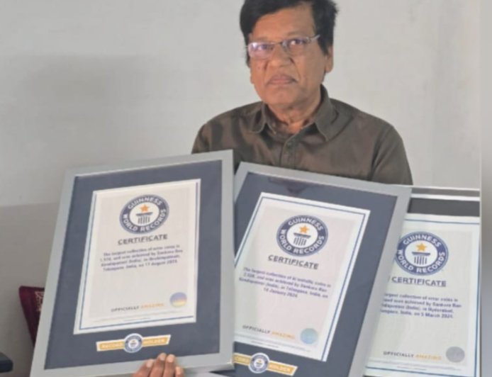Beyond Records: How Hyderabad's Sankara Rao Kondapaneni Is Using Hobbies to Inspire a Generation