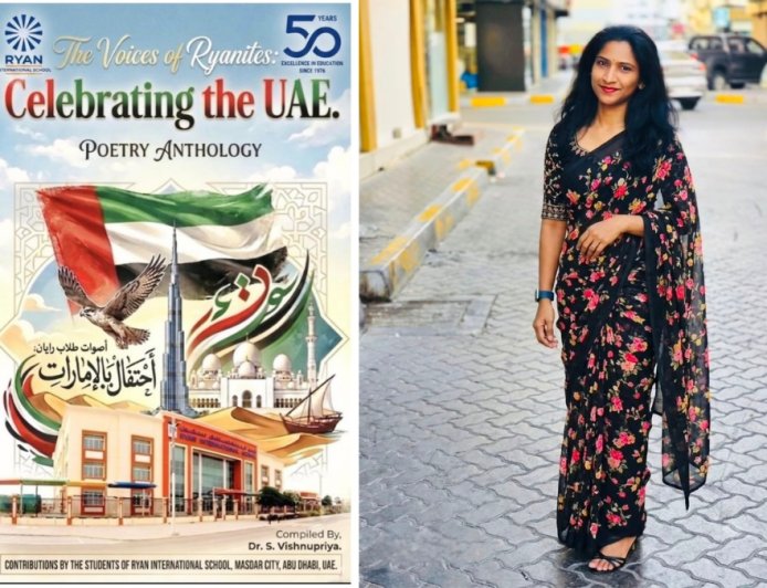 Dr. S. Vishnupriya Honoured with Sahitya Ratna Samman Award 2026 for Excellence in Poetry for The Voices of Ryanites: Celebrating the UAE