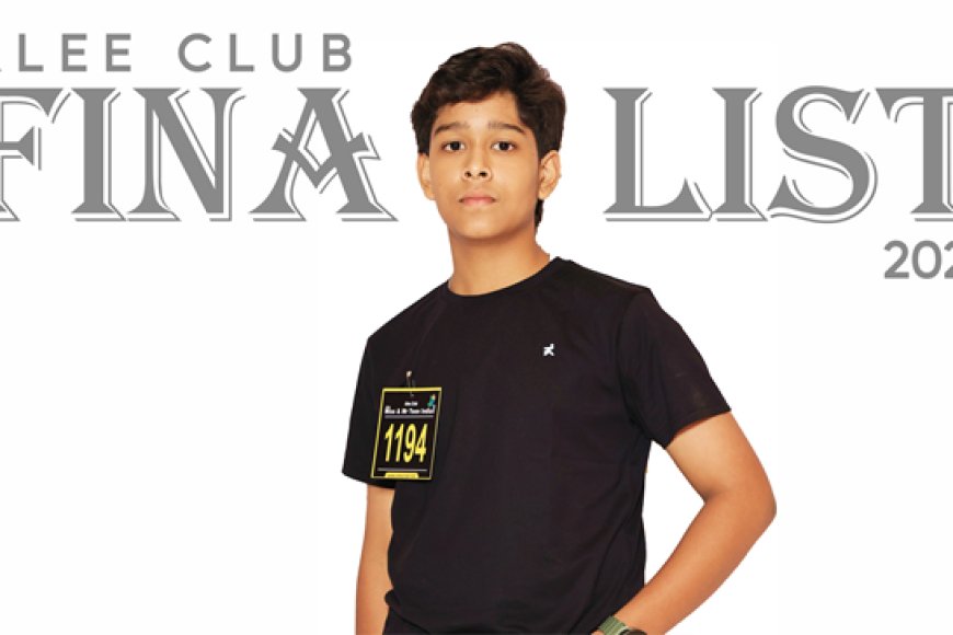 Alee Club Miss & Mr Teen India 2026 Welcomes Finalist Aditya Bansal