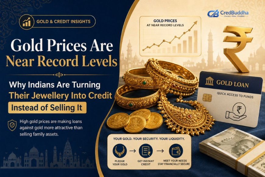 Gold Prices Are Near Record Levels. Here's Why Indians Are Turning Their Jewellery Into Credit Instead of Selling It