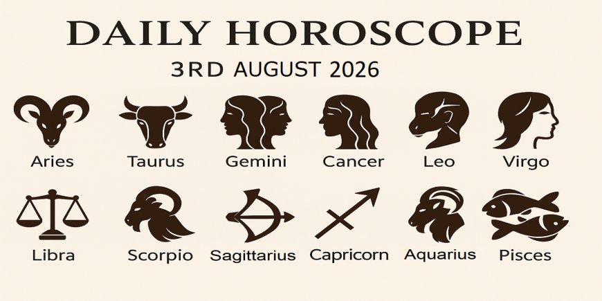 Daily Horoscope 3 August 2026 By Pt Umesh Pant