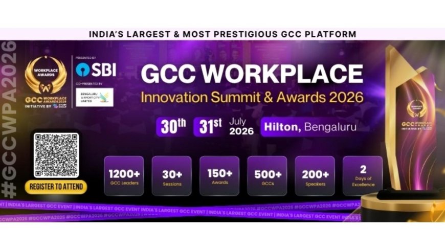 India's Largest GCC Workplace Innovation Summit & Awards 2026 by Zyoin Group Returns for its Third Edition