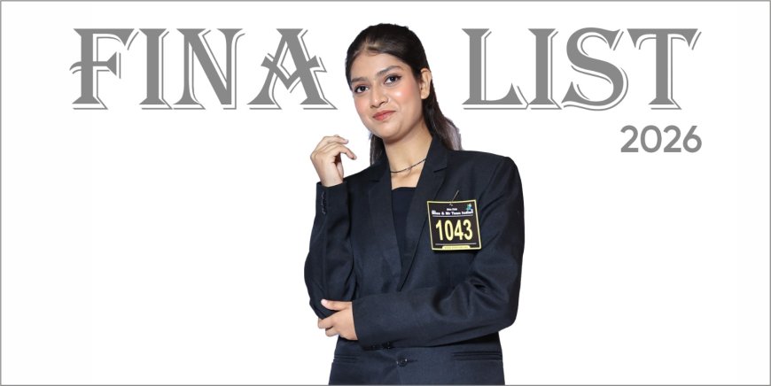 Mahi Sharma Enters the Alee Club Miss & Mr. Teen India 2026 Finale - Sambita Bose Declares