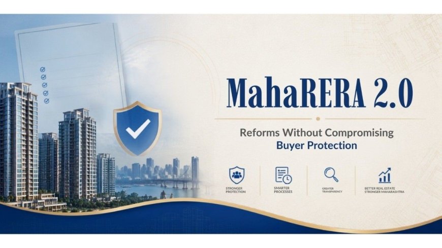 MahaRERA 2.0 - Reforms Without Compromising Buyer Protection - Anil Pharande, MD, Pharande Spaces