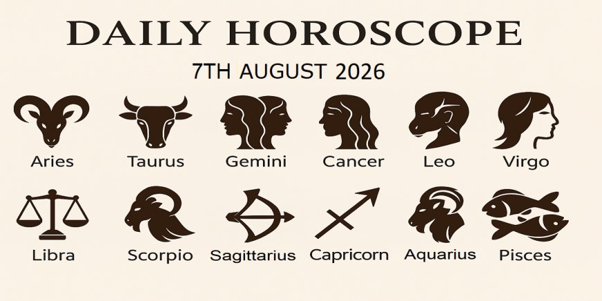Daily Horoscope 7 August 2026 By Pt Umesh Pant