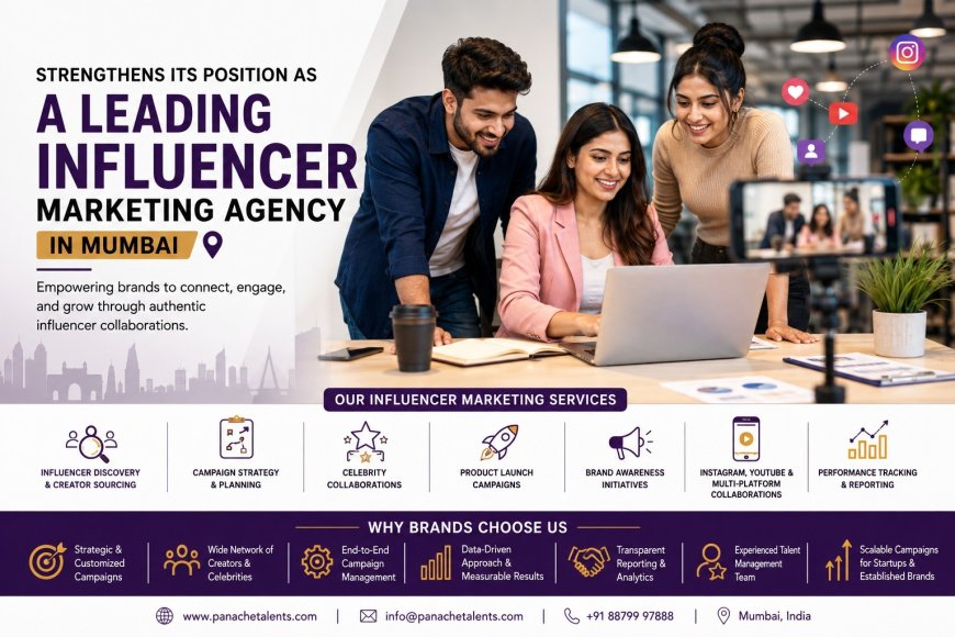 Panache Talents Strengthens Its Position as a Leading Influencer Marketing Agency in Mumbai