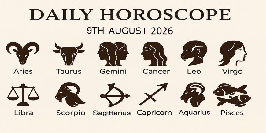 Daily Horoscope 9 August 2026 By Pt Umesh Chandra