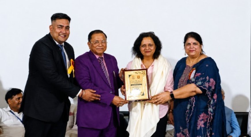 Adv. Dheeraj Raghav Highlights Alumni Spirit at MMH College’s Historic 75th Anniversary Meet