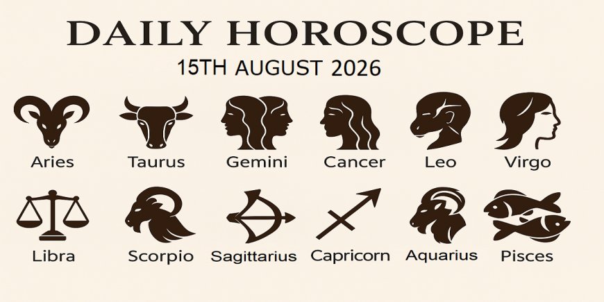 Daily Horoscope 15 August 2026 By Pt Umesh Chandra