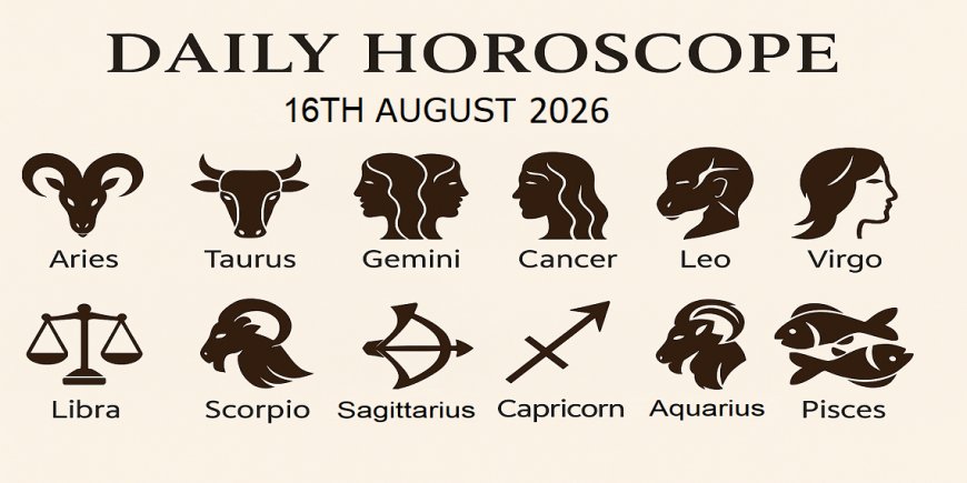 Daily Horoscope 16 August 2026 By Pt Umesh Pant