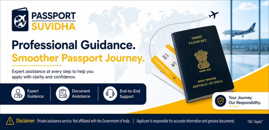Passport Suvidha Brings Professional Assistance to India’s Growing Passport Application Needs