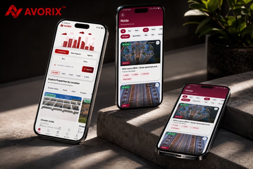 Avorix Realty Launches Free Mobile App On Ios And Android, Putting India's Property Market In Every Homebuyer's Pocket