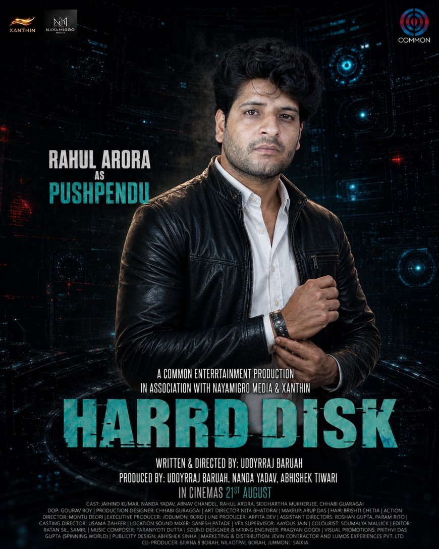 From Varanasi to the Big Screen: Rahul Arora Brings Intensity to the High-Stakes Suspense Thriller Film -  HARRD DISK