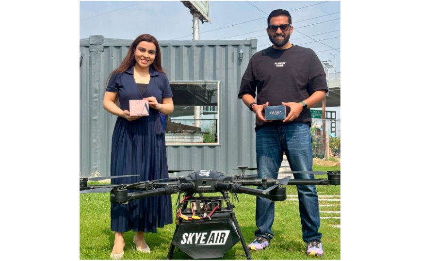 AMARA Partners with Skye Air Mobility to Enable Drone Delivery of Sanitary Pads and Period-Care Products in Delhi-NCR
