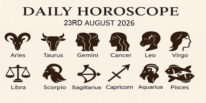 Daily Horoscope 23 August 2026 By Pt Umesh Chandra
