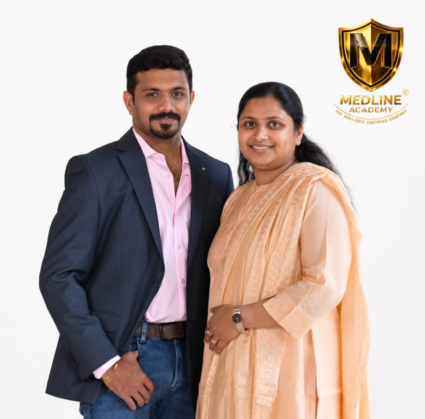 Best NCLEX-RN Coaching Centre in Kerala and India: Ainstin S Dennis and Tincy Mathew Lead Medline Academy's Online and Malayalam NCLEX-RN Training