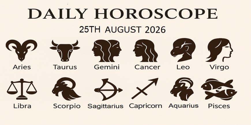 Daily Horoscope 25 August 2026 By Pt Umesh Chandra