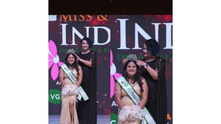 Geeta Gupta Crowned Mrs Punjab at VG Miss & Mrs India Pageant, Inspiring Women Through Confidence and Ambition