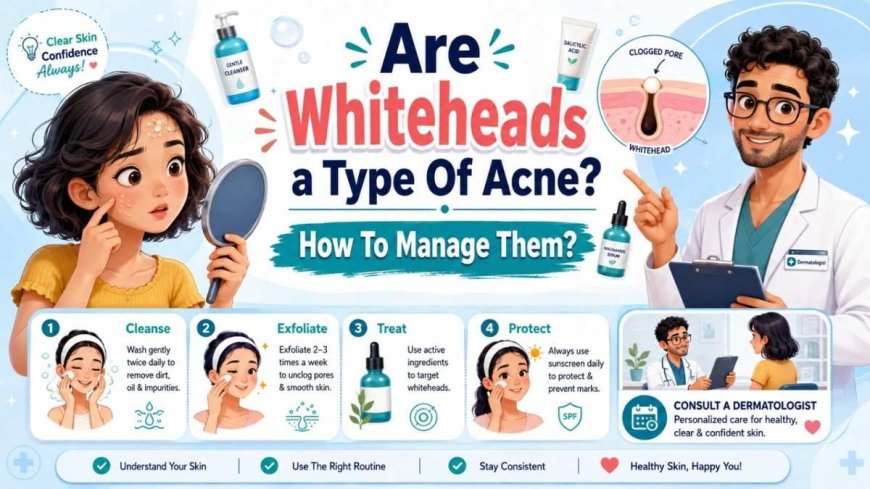 Are Whiteheads a Type of Acne? How to Manage Them
