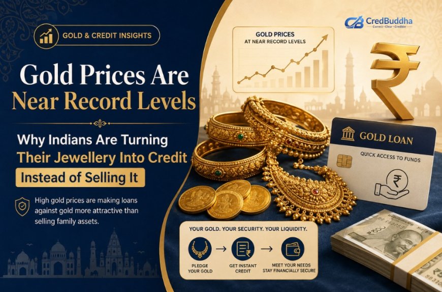 Gold Prices Are Near Record Levels. Here's Why Indians Are Turning Their Jewellery Into Credit Instead of Selling It 