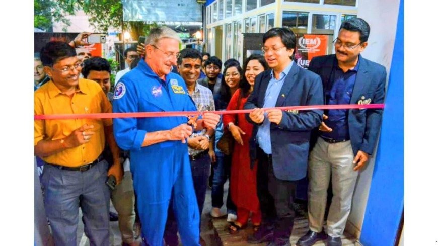 NASA Astronaut Dr. Donald A. Thomas Unveils IEM Innovation Park in Kolkata
