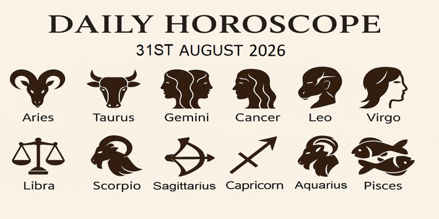 Daily Horoscope 31 August 2026 By Pt Umesh Pant