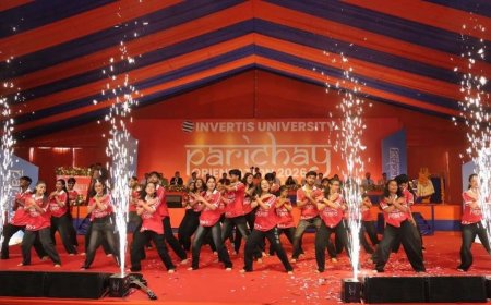 Grand Orientation Programme 'Parichay' Organised at Invertis University, Inspiring Students Towards Growth and Innovation