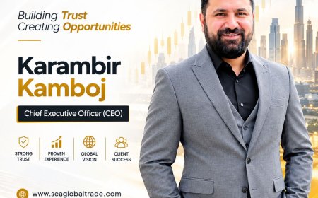 Sea Global Trade Announces Karambir Kamboj as Chief Executive Officer