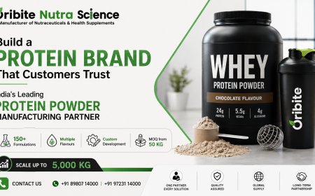 India's Leading Protein Powder Manufacturing Company: Why More Brands Are Turning to Oribite Nutra Science