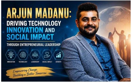 Arjun Madanu: Driving Technology Innovation and Social Impact Through Entrepreneurial Leadership