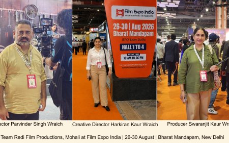 Redi Film Productions Team Participates in Film Expo India 2026 at Bharat Mandapam, New Delhi