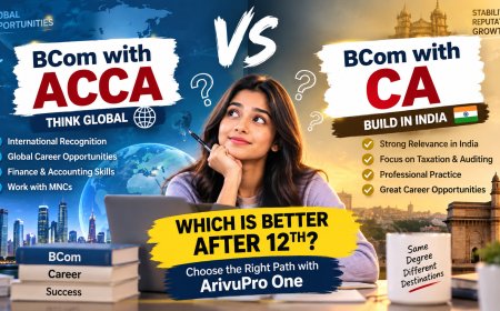 BCom with ACCA vs BCom with CA: Choose the Right Path with ArivuPro One