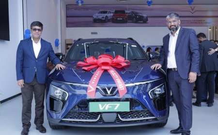 Velocity Fintrust Opens India’s Largest VinFast Showroom in Noida, Unveils VF 6 & VF 7 on World EV Day