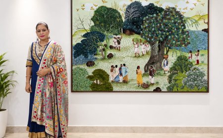 Niyamgiri on Canvas: Satyabhama Majhi's Historic Painting That Holds a Whole Civilization