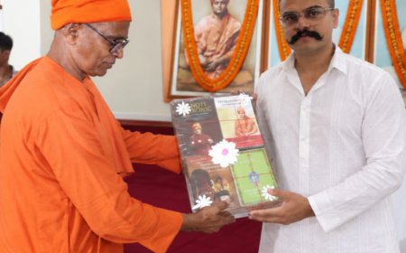 Ramakrishna Mission Honours Soumyabrata Sengupta for Contribution of More Than ₹50 Crore