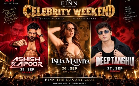 Celebrity Weekend Set to Light Up Finn The Luxury Club in Koramangala