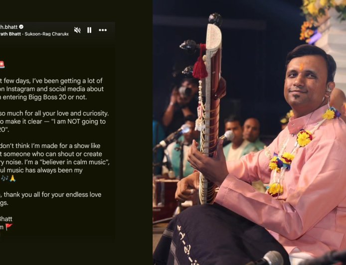 Bigg Boss 20 Shocker! Sitar Maestro Bhagirath Bhatt Clears the Air on His Much-Talked-About Entry