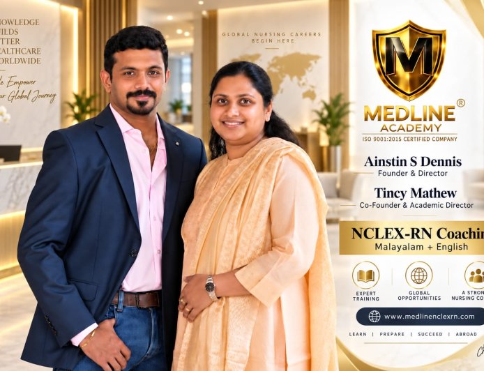 NCLEX RN Coaching Centre in Kottayam: Medline Academy Offers Live Malayalam + English NCLEX-RN Classes